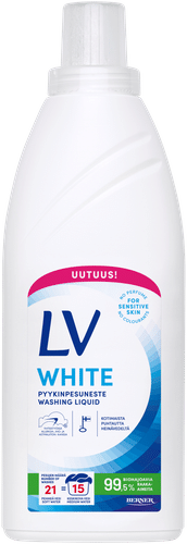 LV 750毫升白色衣物洗衣液