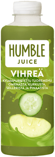 Humble Tuoremehu 750ml Vihreä|Humble 鲜榨果汁750ml 绿色