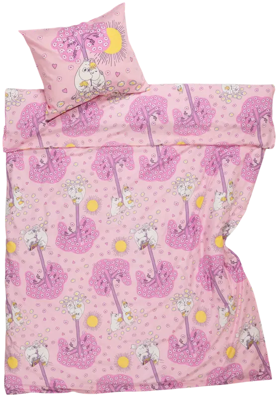 Moomin Arabia 姆明床品套装 150x210 心肝宝贝 GOTS|Moomin Arabia Muumi p.lak.set. 150x210 Sydänkäp GOTS