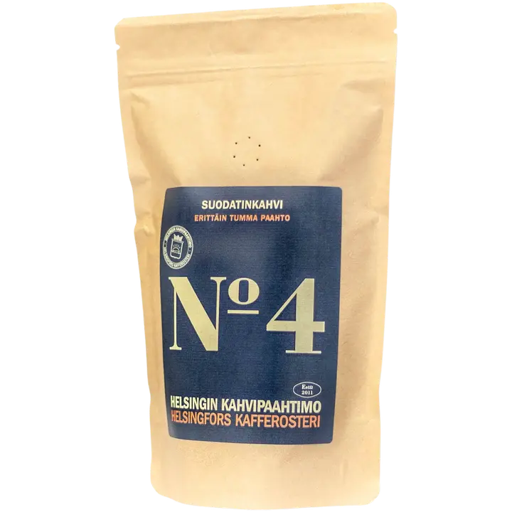 Helsingin Kahvipaahtimo Blend N°4 250 g jauhettu|Helsingin Kahvipaahtimo 混合 N°4 250 克 磨碎