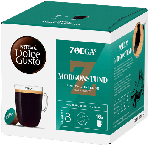 Nescafé Dolce Gusto Zoégas Morgonstund 16 kaps/ 132,8g|Nescafé Dolce Gusto Zoégas Morgonstund 16 粒/ 132,8g