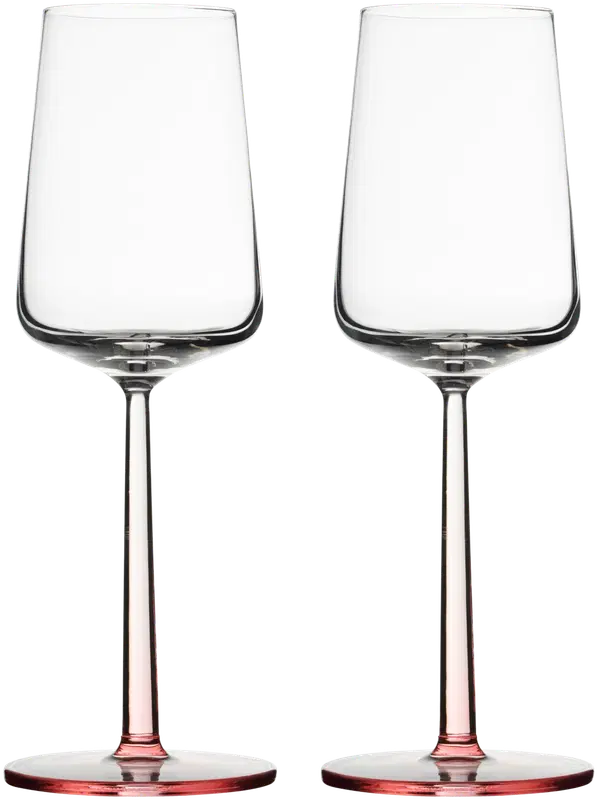 Iittala Essence 玫瑰 2只装 白葡萄酒杯 33cl|Iittala Essence ruusu 2 kpl valkoviinilasi 33cl