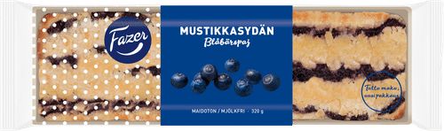 Fazer 蓝莓之心 320克,浆果派|Fazer Mustikkasydän 320g, marjapiiras