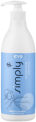 Eva Simply 保湿身体乳 500 ml|Eva simply kosteuttava vartalovoide 500 ml