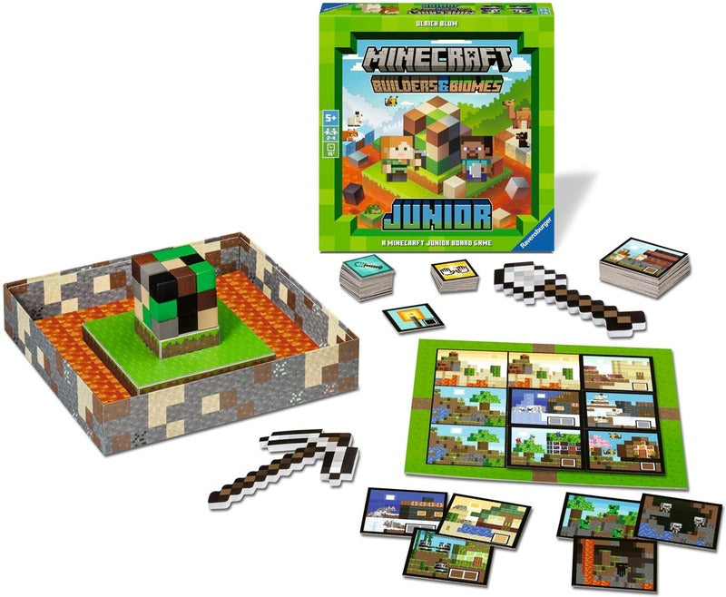Ravensburger 我的世界建造者与生物群系 初级版|Ravensburger Minecraft Builder & Biomes Junior
