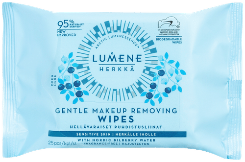 Lumene Herkkä 温和洁面巾 25kpl