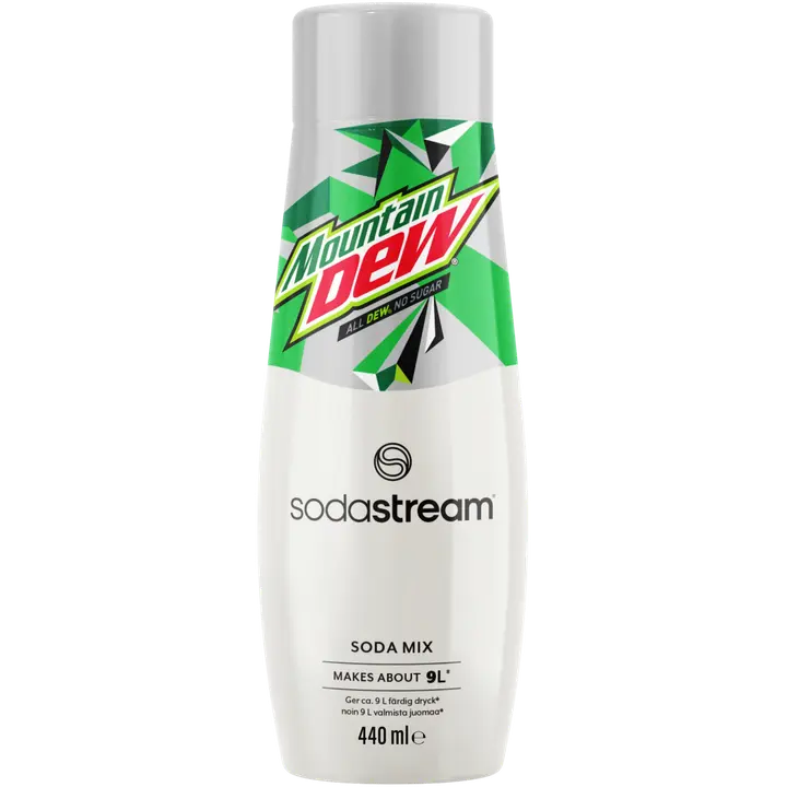 SodaStream Mountain Dew Diet -juomatiiviste 440ml|SodaStream Mountain Dew 浓缩饮料 440ml
