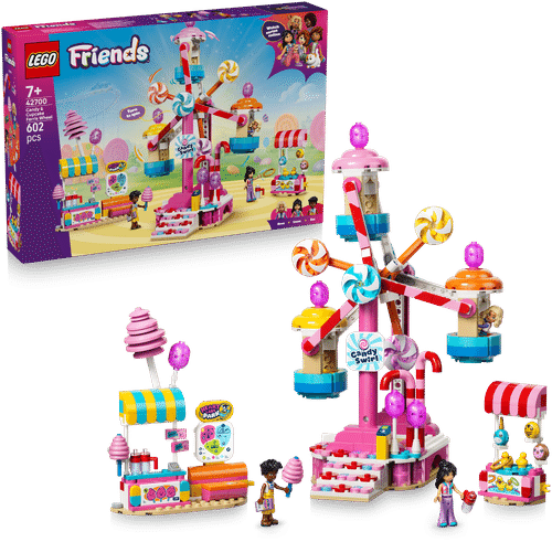 LEGO Friends 乐高好朋友 42700 糖果纸杯蛋糕装饰摩天轮