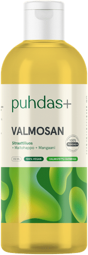 Puhdas+ Valmosan乳酸和柠檬酸锰溶液 250 ml