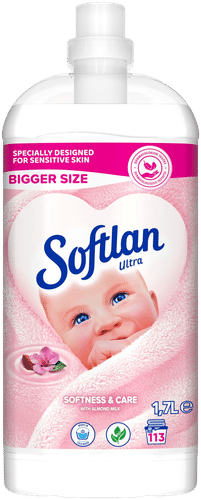 Softlan Ultra Softness & Care 柔顺剂 1700ml