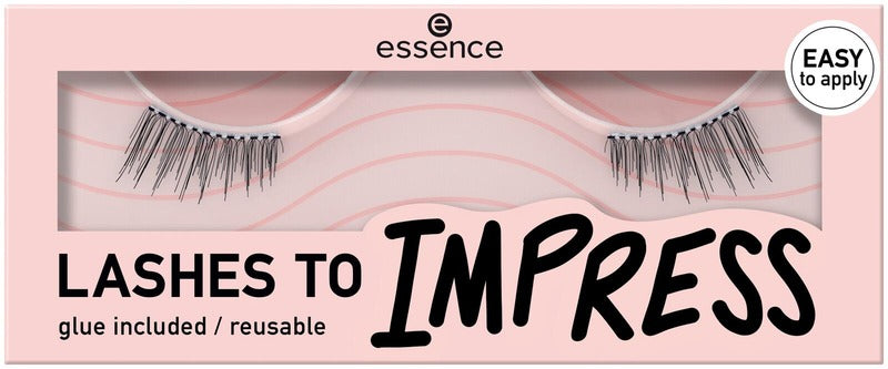 Essence 惊艳睫毛 03 半副假睫毛 1对|essence LASHES TO IMPRESS 03 half lashes 1 paa