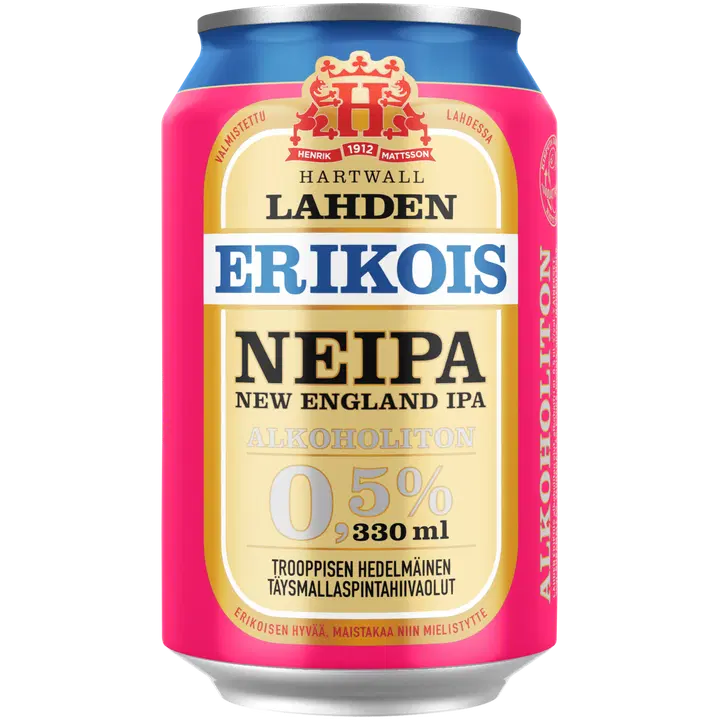 Lahden Erikois NEIPA olut 0,5% 0,33 l|Lahden Erikois 内帕饮料 0.5% 0,33 l