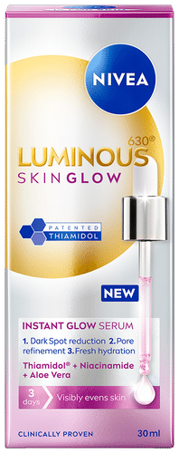 Nivea Luminous 30ml Skin Glow 即时亮肤精华面部精华