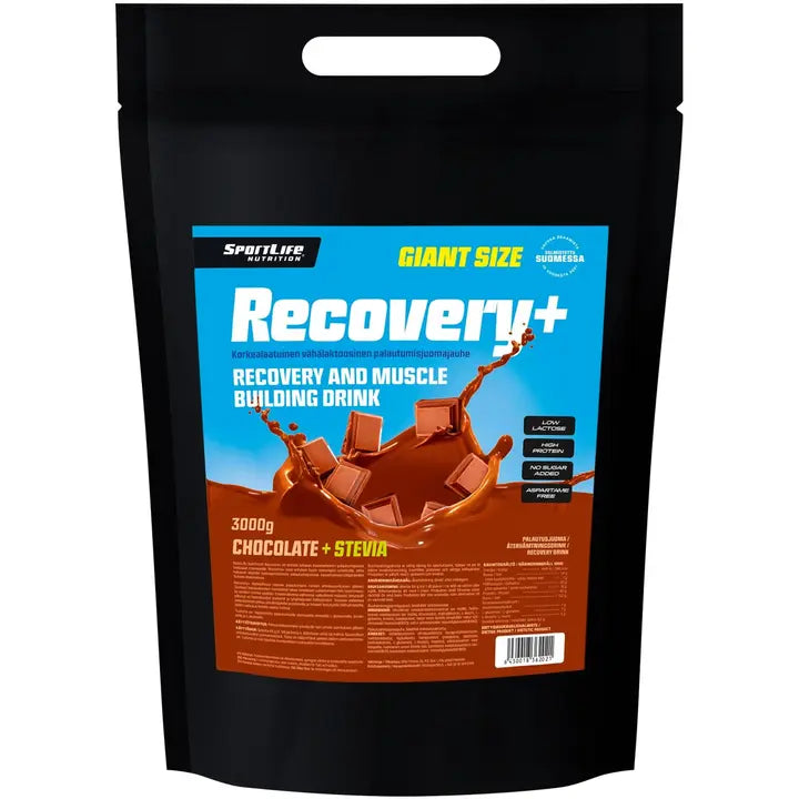 SportLife Nutrition Recovery+ 3kg suklaa palautusjuoma-Sportlife Nutrition Recovery+ 3kg 巧克力恢复饮料