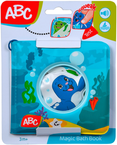 Simba Toys ABC ABC迷人海洋沐浴书 8页 尺寸13x 13 cm|ABC Lumoava kylpykirja, merenalaisesta maailmasta, 8 sivua, koko 13 x 13 cm