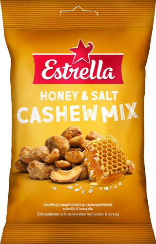 Estrella 蜂蜜盐味腰果混合 140g