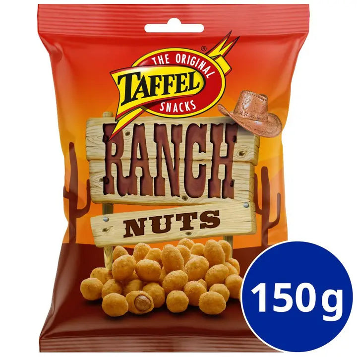 Taffel Ranch Nuts kuorrutettu maapähkinä 150g-Taffel 牧场坚果釉面花生 150g