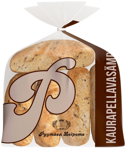 Pyymäen Leipomo Kaurapellavasämpylä 5 kpl 375 g|Pyymäen Leipomo 燕麦亚麻籽面包卷 5个 375 g