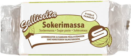 Salliselta Sokerimassa valkoinen 250g|Salliselta 白色糖团 250g