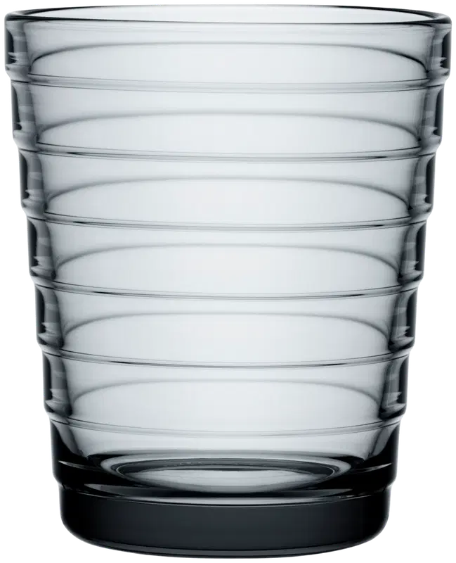 Iittala Aino Aalto水杯 22cl 灰色 2kpl|Iittala Aino Aalto juomalasi 22cl harmaa 2kpl