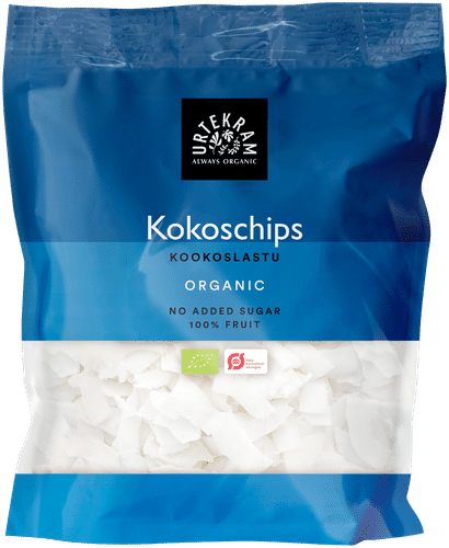 URTEKRAM Luomu Kookoslastu 100g|Urtekram 有机椰片 100g