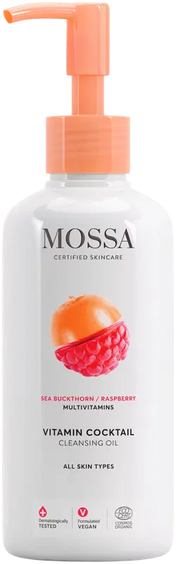 Mossa 维生素鸡尾酒洁面油 COSMOS 125 ml|Mossa Vitamin Cocktail Puhdistusöljy COSMOS 125 ml