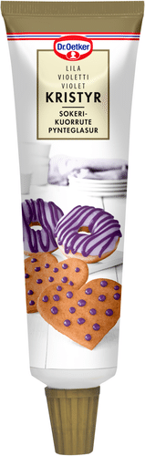 Dr. Oetker Sokerikuorrute violetti 125g|Dr. Oetker 紫色糖霜 125g
