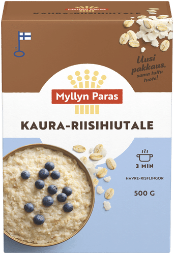 Myllyn Paras Kaura-Riisihiutale 500g|Myllyn Paras 燕麦米片 500g