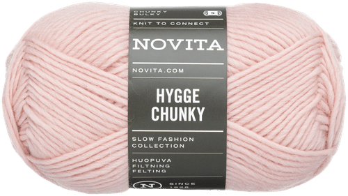 Novita 线 Hygge Chunky 100克 玫瑰水 504