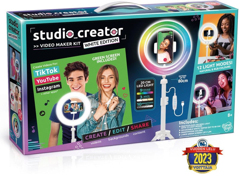 Studio Creator 视频制作套装 家庭工作室套装|Studio Creator Video Maker Kit kotistudiosetti