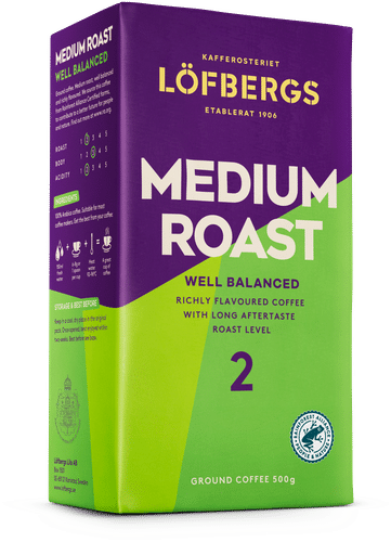 Löfbergs 中度烘焙过滤咖啡 500 克 雨林联盟