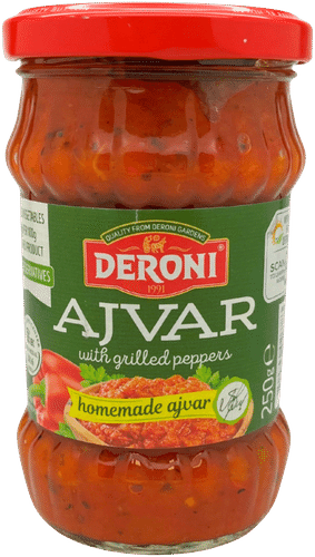 Deroni 红椒茄子酱 Ajvar 250 g|Deroni Paprika-munakoisotahna Ajvar 250 g