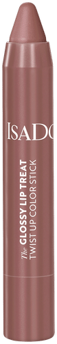 IsaDora 亮泽唇彩旋拧唇膏笔 06 裸色美人 3,3 g|Isadora The Glossy Lip Treat Twist Up Color Stick huulipunakynä 06 Bare Belle 3,3 g