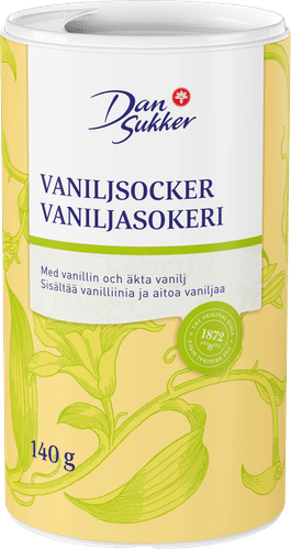 Dansukker Vaniljasokeri 140g|Dansukker 香草糖 140g