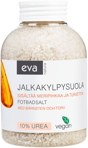 Eva Natura 足浴盐,含琥珀和泥炭 600 g