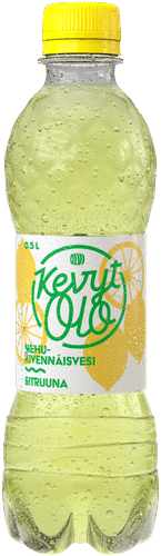 KevytOlo 柠檬汁矿泉水 0.5 l kmp|KevytOlo Sitruuna mehukivennäisvesi 0,5 l kmp