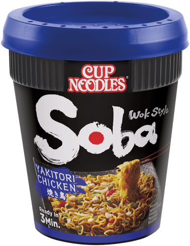Nissin Soba 89g 杯面 炒面酱汁鸡肉串味