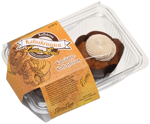 Laitilan Leipä 咖啡皇冠 2x100g(无麸质、无乳糖、无乳)|Laitilan Leipä Kahvikruunu 2x100 g Gluteeniton, Laktoositon, Maidoton