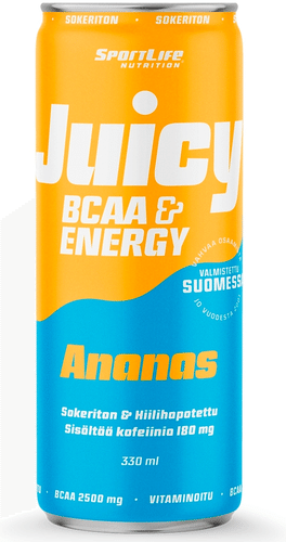 Sportlife Nutrition Juicy BCAA 330ml 菠萝气泡活力饮品