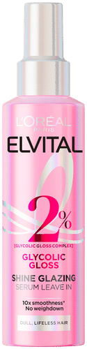 L'Oreal Paris Elvital Glycolic Gloss hiuksiin jätettävä hoitosuihke 150ml