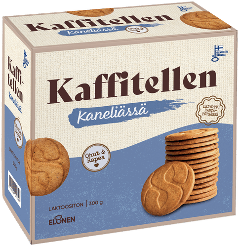 Kaffitellen 肉桂卷饼干 300g|Kaffitellen kaneliässä keksi 300g