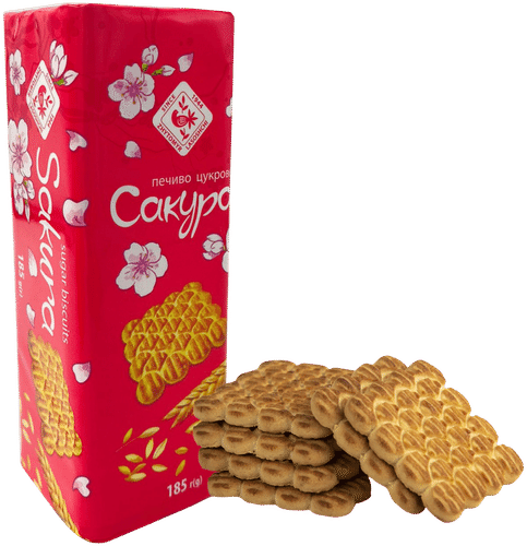 Zhytomyr 樱花糖饼干 185 g|Zhytomyr Sakura sokerikeksi 185 g