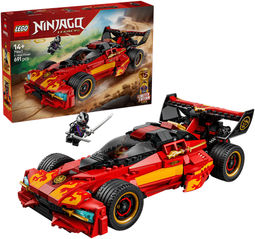 LEGO Ninjago LEGO® Ninjago 71867 忍者战车X-1——15周年纪念款