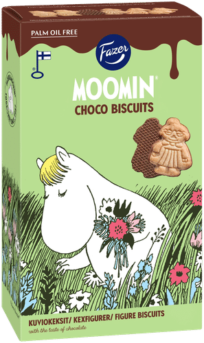 Fazer Moomin 巧克力味饼干 175g|Fazer Moomin suklaanmakuinen keksi 175g