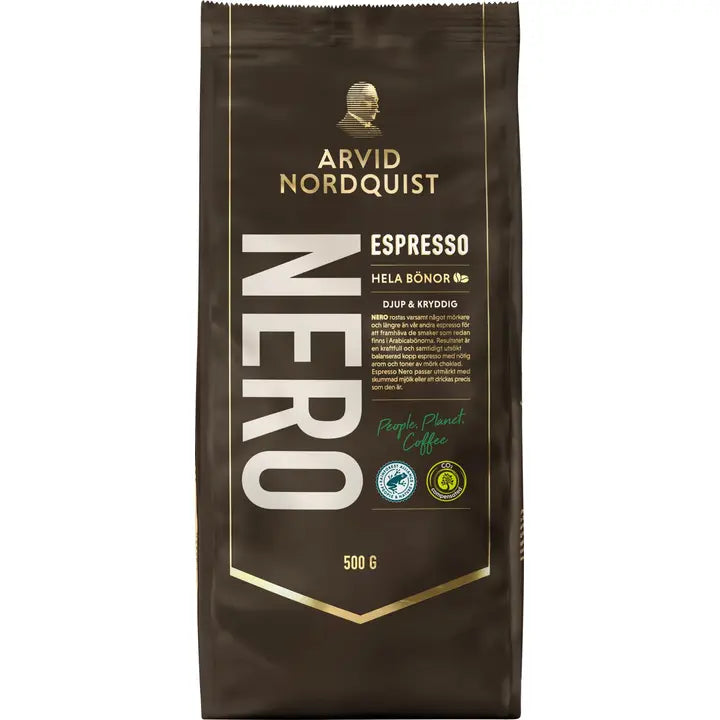 Arvid Nordquist 500g Nero espressopavut RFA|Arvid Nordquist 500 克 Nero 浓缩咖啡豆 RFA