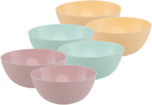 House Macaron碗 4.5分升 6件装