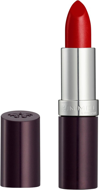 Rimmel London Rimmel 4g Lasting Finish口红 170警报红|Rimmel 4g Lasting Finish Lipstick 170 Alarm huulipuna