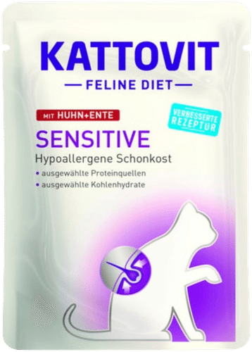 Kattovit Sensitive Kana & Ankka 85g