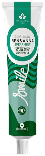 Ben & Anna 牙膏 铝管装 留兰香 75ml|Ben & Anna Toothpaste Hammastahna Alumiinituubissa Spearmint 75ml