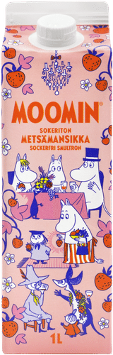 Moomin 森林草莓饮料无糖 1L
